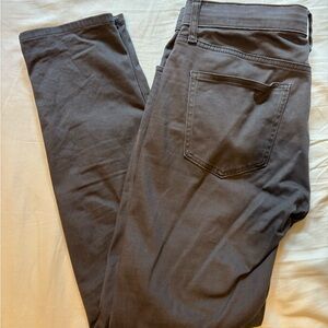 Dark Gray Casual Pants